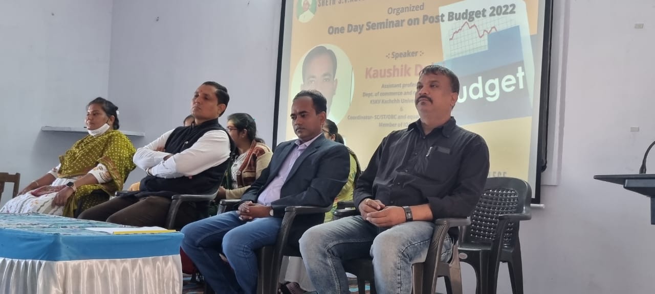 ONE DAY SEMINAR ON POST BUDGET 2022 DT.08.02.2022